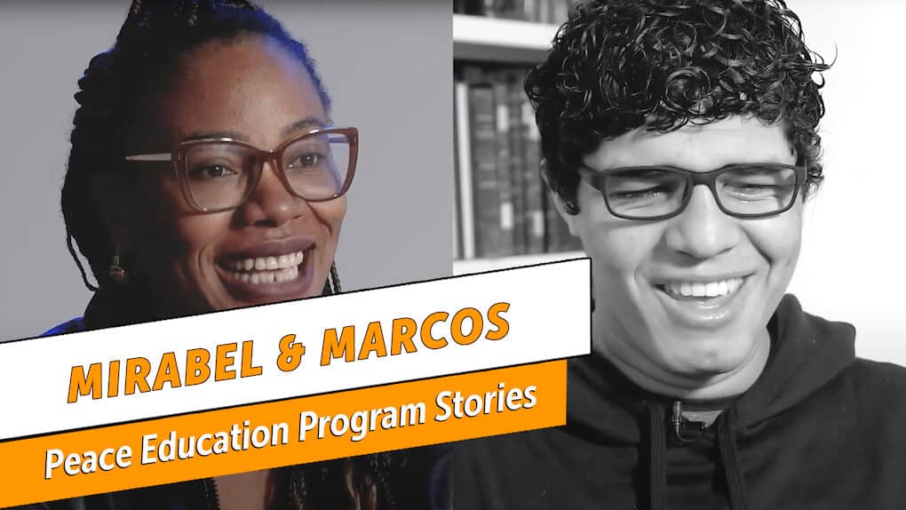 Mirable and Marcos share their stories of how the Peace Education Program helped them find hope even as they faced challenges of being refugees.