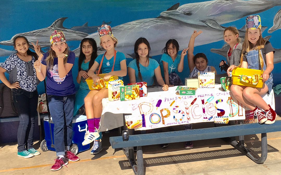 Popsicles for the People: School Peace Club Raises Funds for TPRF Program