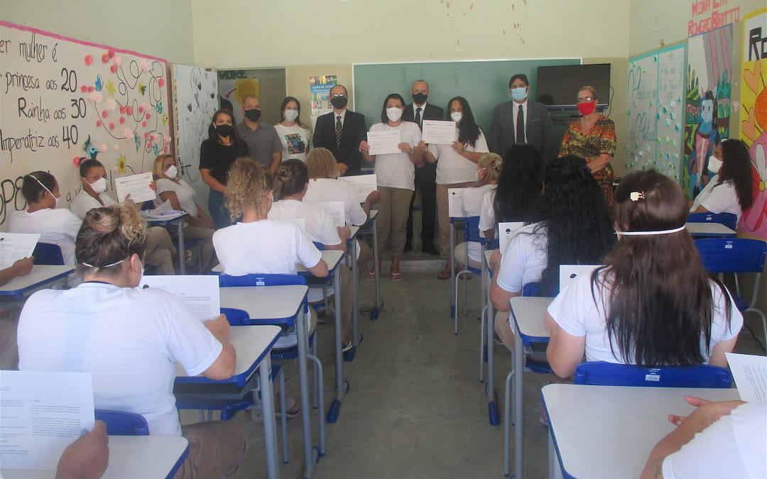 FUNAP amplía el Programa de Educación para la Paz en las cárceles de Brasil