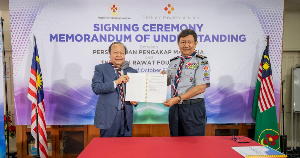 La Fundación Prem Rawat y la Asociación de Scouts de Malasia se asocian en el Programa de Educación para la Paz