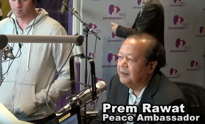 Afrique du Sud : Prem Rawat interviewé sur Jacaranda FM