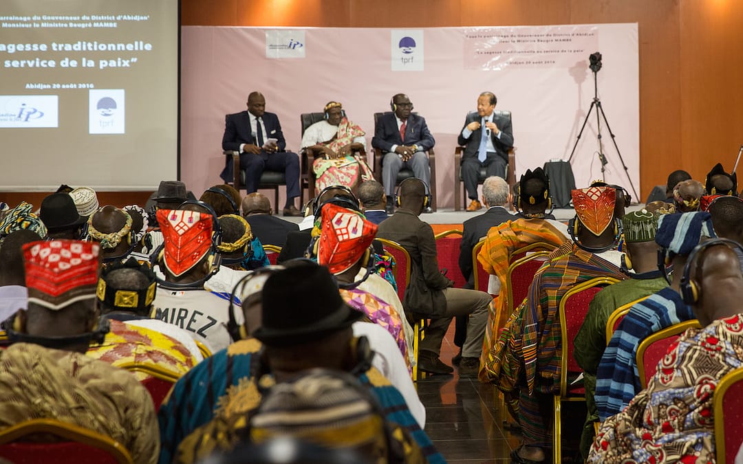 Foro de Costa de Marfil: Sabiduría tradicional al servicio de la paz