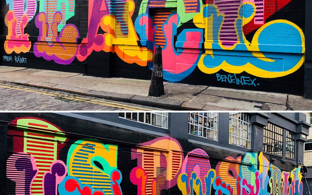 “Peace is Possible” : une fresque murale de Ben Eine à Londres relaie le message de Prem Rawat