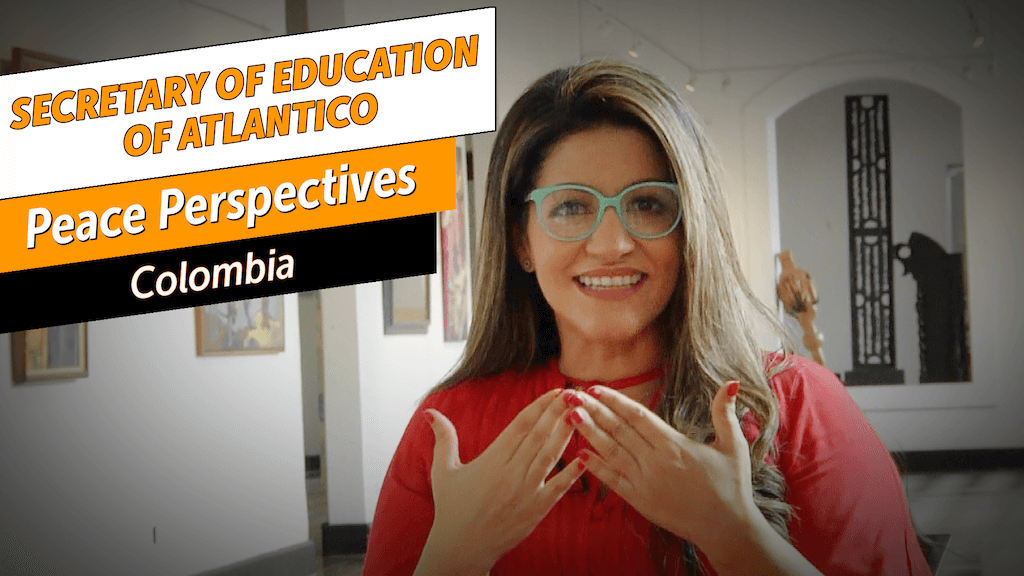 Bildungsministerin teilt ihre Sichtweise zur Friedenserziehung an Schulen in Atlàntico