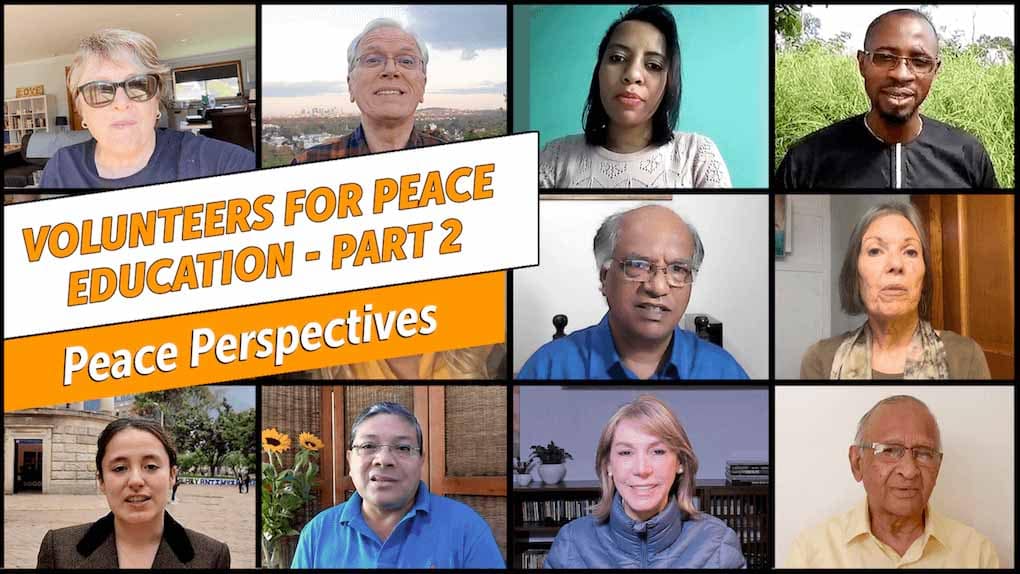 Voluntarios comparten perspectivas sobre el Programa de Educación para la Paz (Parte 2)