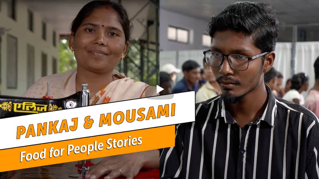 Pankaj and Mousami invite you to support Food for People