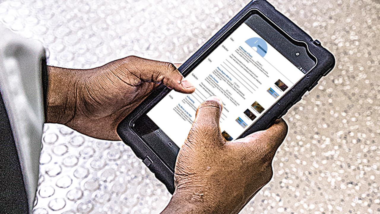 GTL tablet peace education