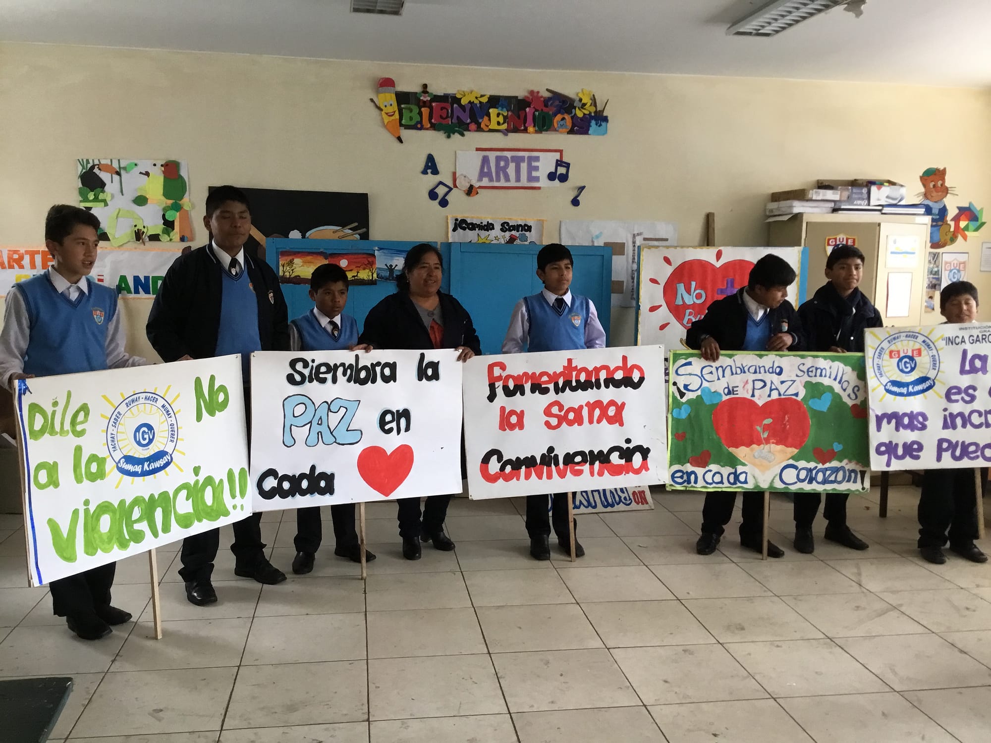 Studio: Il Programma di Educazione alla Pace introduce la cultura della pace nelle scuole peruviane