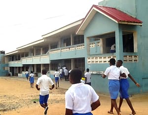 Abigail Awadu's new school in Teshie