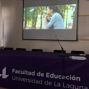 Students at the University of La Laguna participate in the Peace Education Program