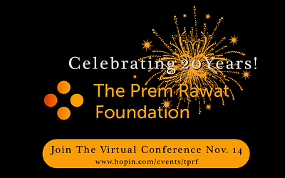 New Article on Prem Rawat’s Website Covers TPRF’s 20th Anniversary