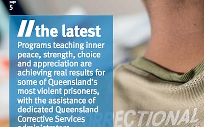 Noticiario de correccionales cubre el éxito de la educación para la paz en Queensland, Australia