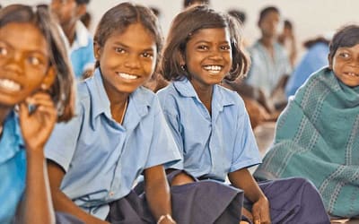 Se están construyendo nuevas aulas en “Alimentos para la gente” (Food for People) en India para abordar las necesidades locales