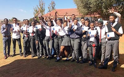 Hawk Newspaper Covers Peace Education Program in Durban Schools