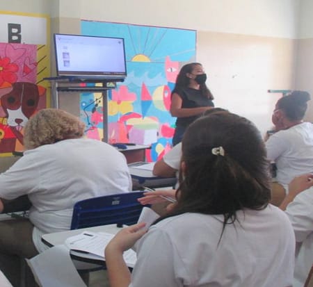 The Penitentiary Administration (FUNAP) in São Paulo, Brazil highlighted the Peace Education Program in a news article