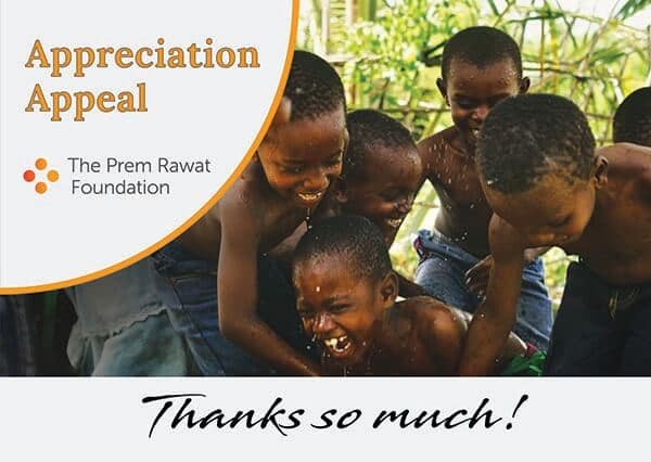 Thanks for supporting the Appreciation Appeal