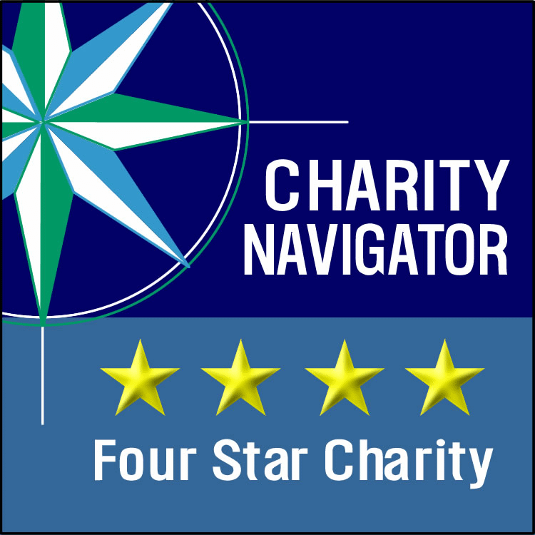 CHARITY NAVIGATOR - FOUR STAR CHARITY