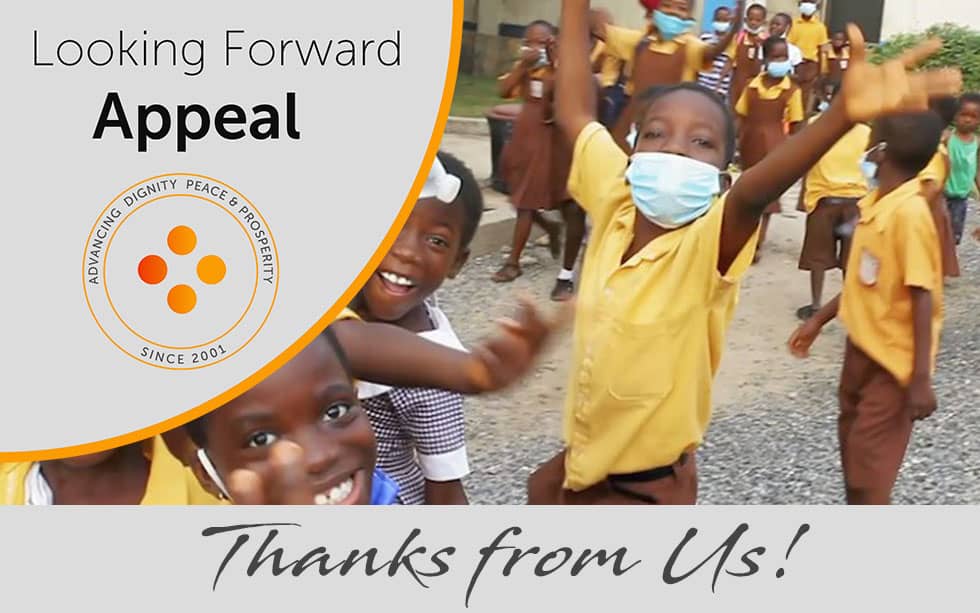 Thank you for supporting the Looking Forward Appeal