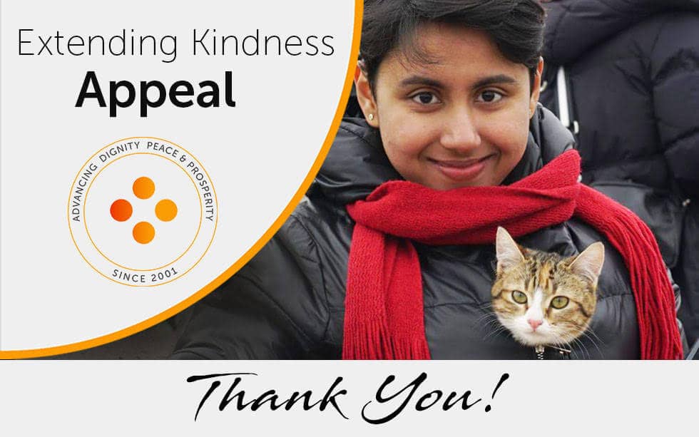 Thank you for supporting the Extending Kindness Appeal!