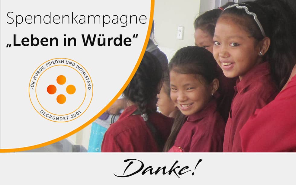Thanks for making the Awakening Dignity Appeal a success!