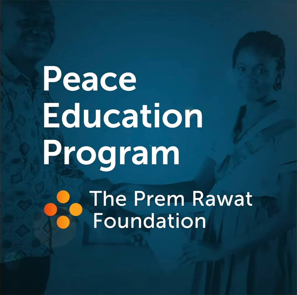 Exemplos de logos aprovados do Programa de Educação para a Paz
