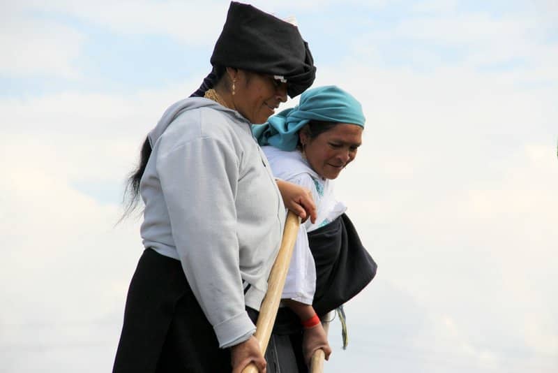Bénévoles du PEP en Équateur