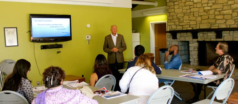 October 19th, 2013: The First Peace Education Program on a US University Campus begins!
