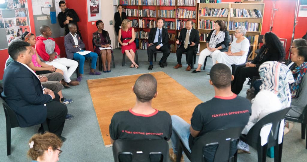 Prem Peace Education Tsiba Prem Rawat facilitate