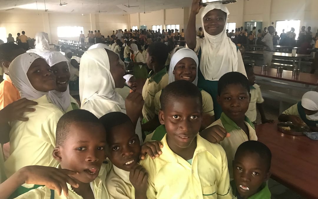 Un día en la vida del centro de «Food for People», Ghana, en imágenes
