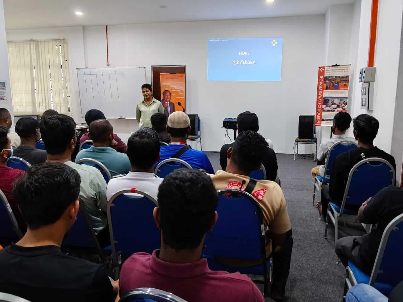 Peace Education Program in Malaysia The Malaysian government’s National Anti-Drugs Agency (AADK) is working with The Prem Rawat Foundation (TPRF) to support individuals recovering from substance use.