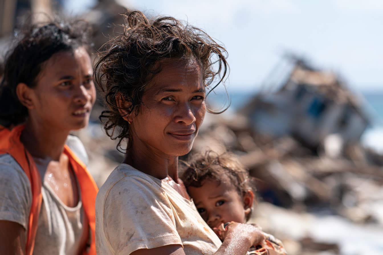 Indonesia Earthquake relief from TPRF