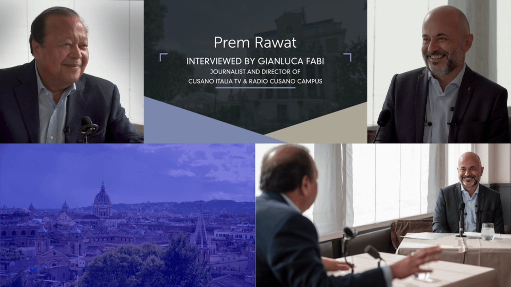 Prem Rawat e Gianluca Fabi parlano di educazione alla pace e altro ancora