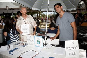Victor Kamont with Usman Khan (Future VP of The CSUN Peace Club)