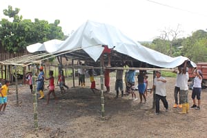 Community-raising the shelter