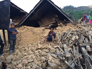 Earthquake damage