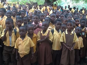 Otinibi Schol Ribbon Cutting 
