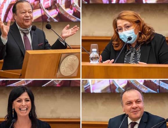 Prem Rawat e alti funzionari italiani promuovono l’educazione alla pace