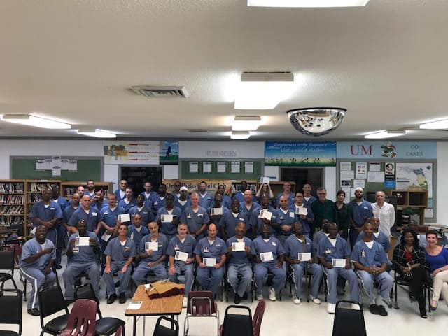 Photo de la fin de la formation à Everglades