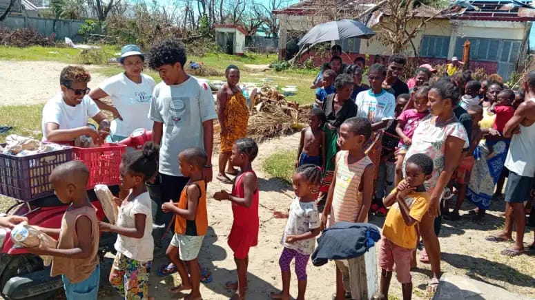 Madagascar aid Aid is given to cyclone victims in Madagascar