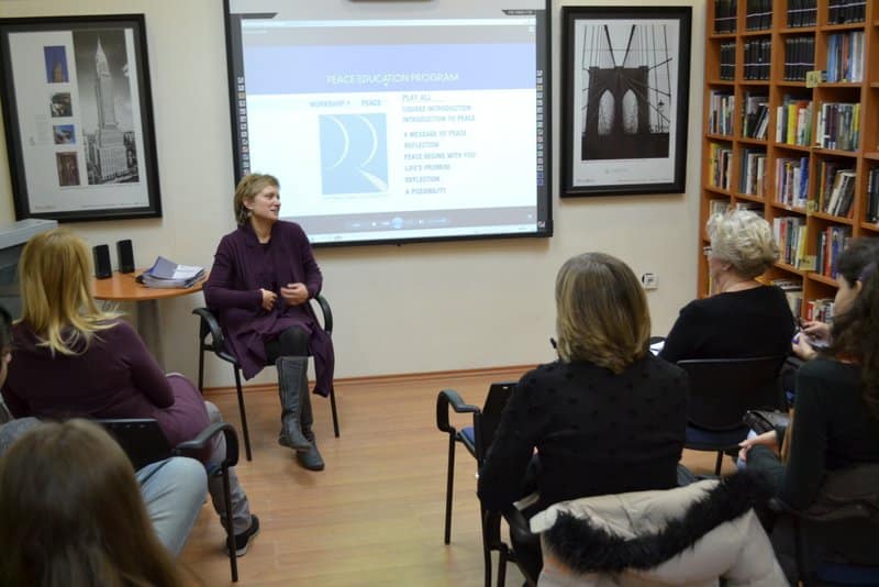 PEP Workshop in Serbia Facilitator and PEP Class in Serbia