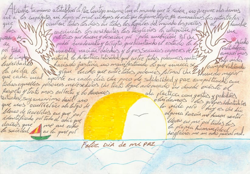 Las Palmas inmate art PEP