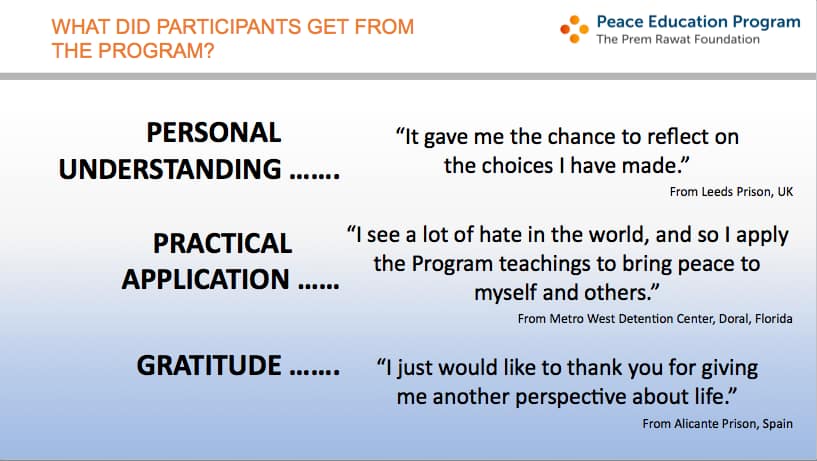 A study infographic with inspiring quotes from participants